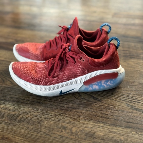 Nike Red and White Athletic Shoes - Picture 4 of 5